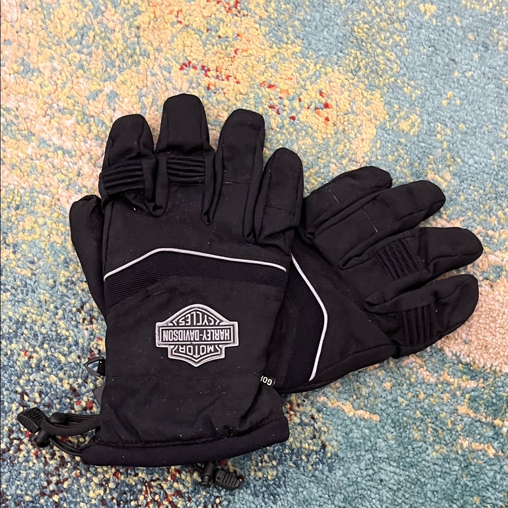 Harley-Davidson Black Riding Gloves
